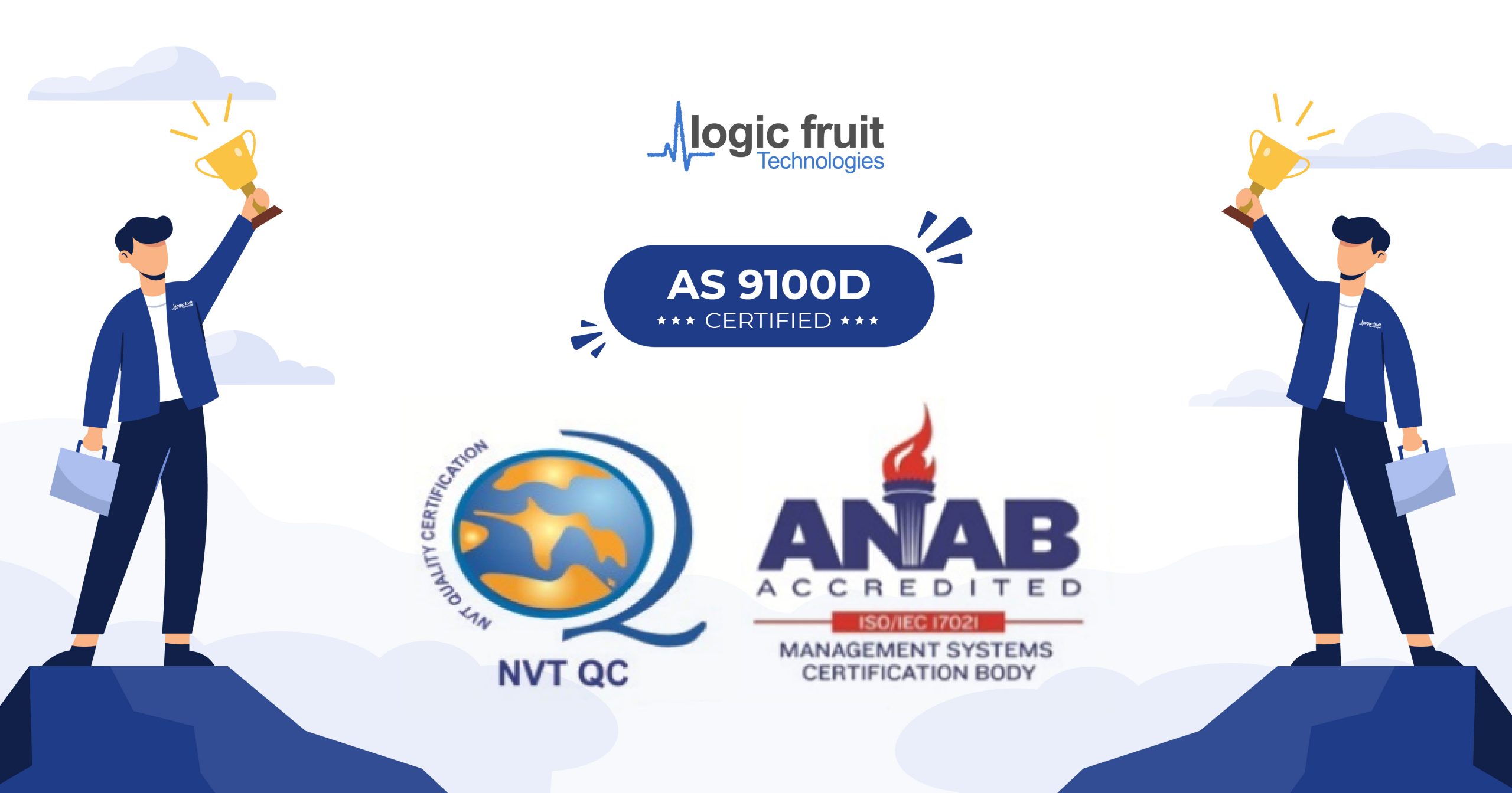 Logic Fruit is AS 9100D Certified