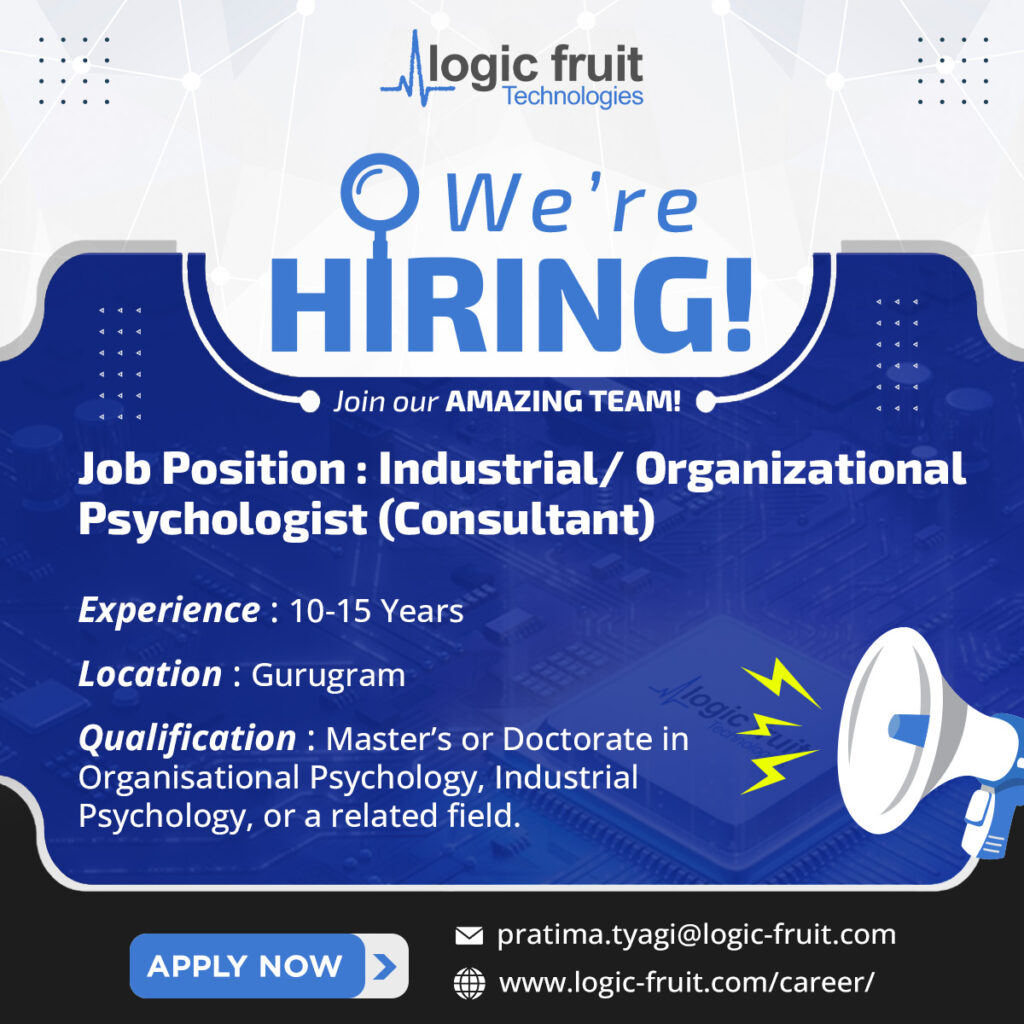 Industrial or Organizational Psychologist Consultant